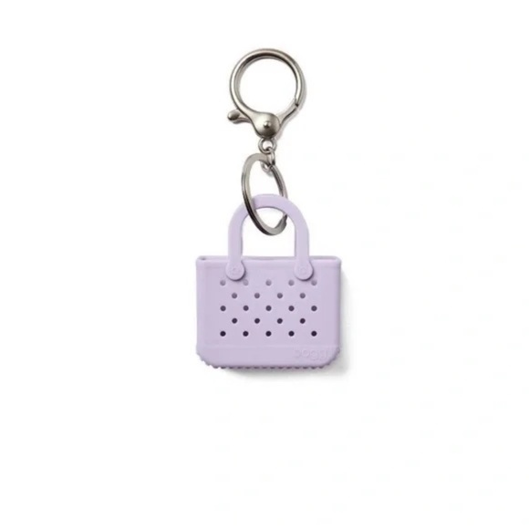 NWT BOGG BAG LILAC PURPLE TINY TOTE KEY CHAIN ACCESSORY - Picture 1 of 2